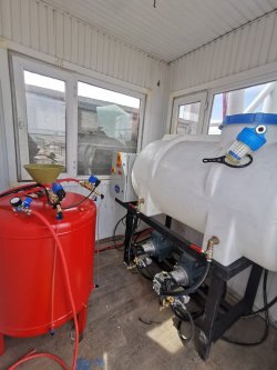 Self Yıkama & Merkezi Pompa Motor Odası
