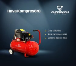 50 Litre Kompresör