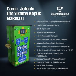 JETONLU OTO YIKAMA KÖPÜK